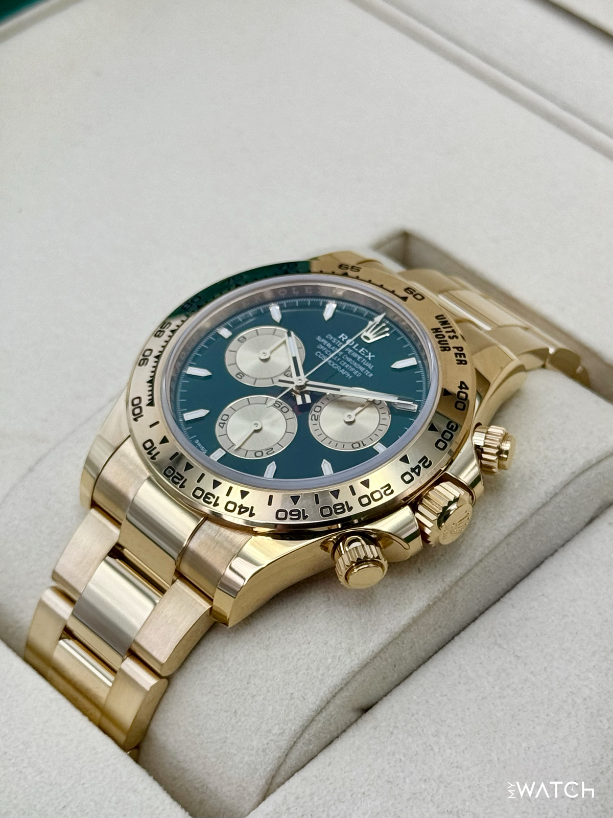 2025 Rolex Daytona "John Mayer" 40mm 126508 Yellow Gold Green Dial