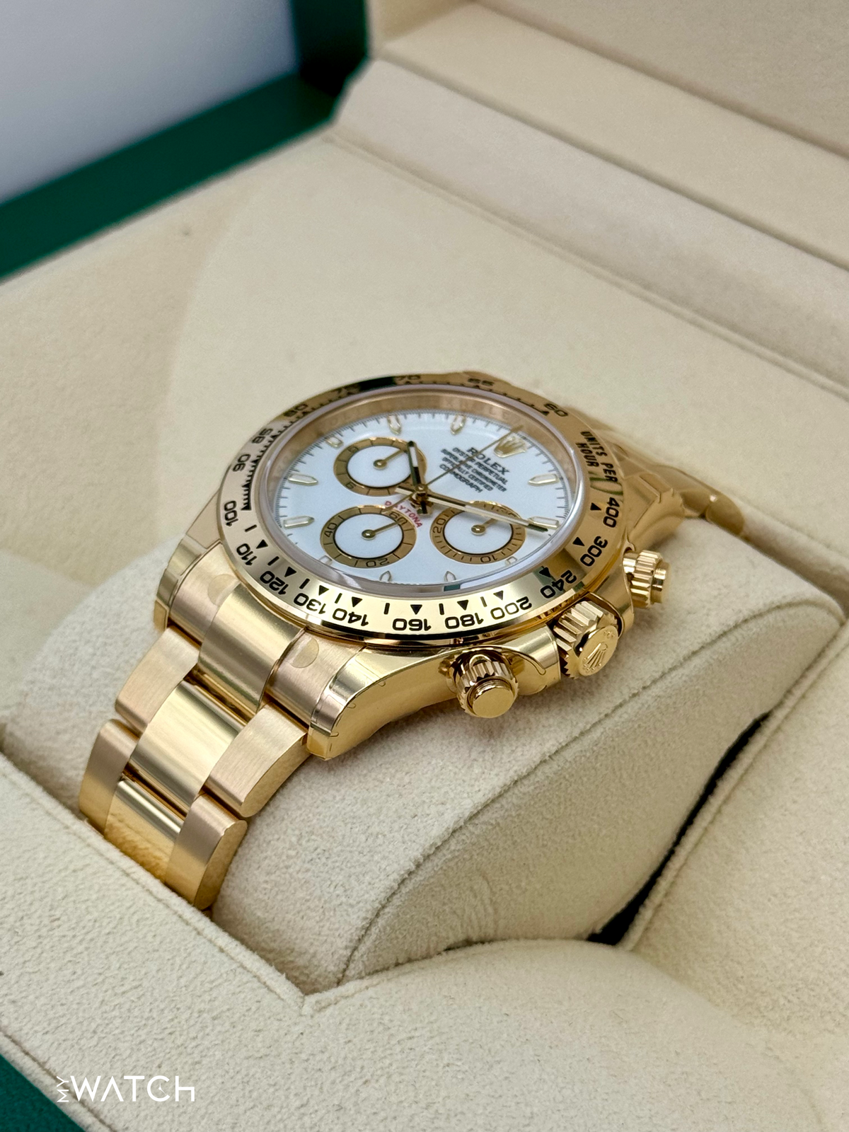 NEW 2025 Rolex Daytona 40mm 126508 18K Yellow Gold White Dial