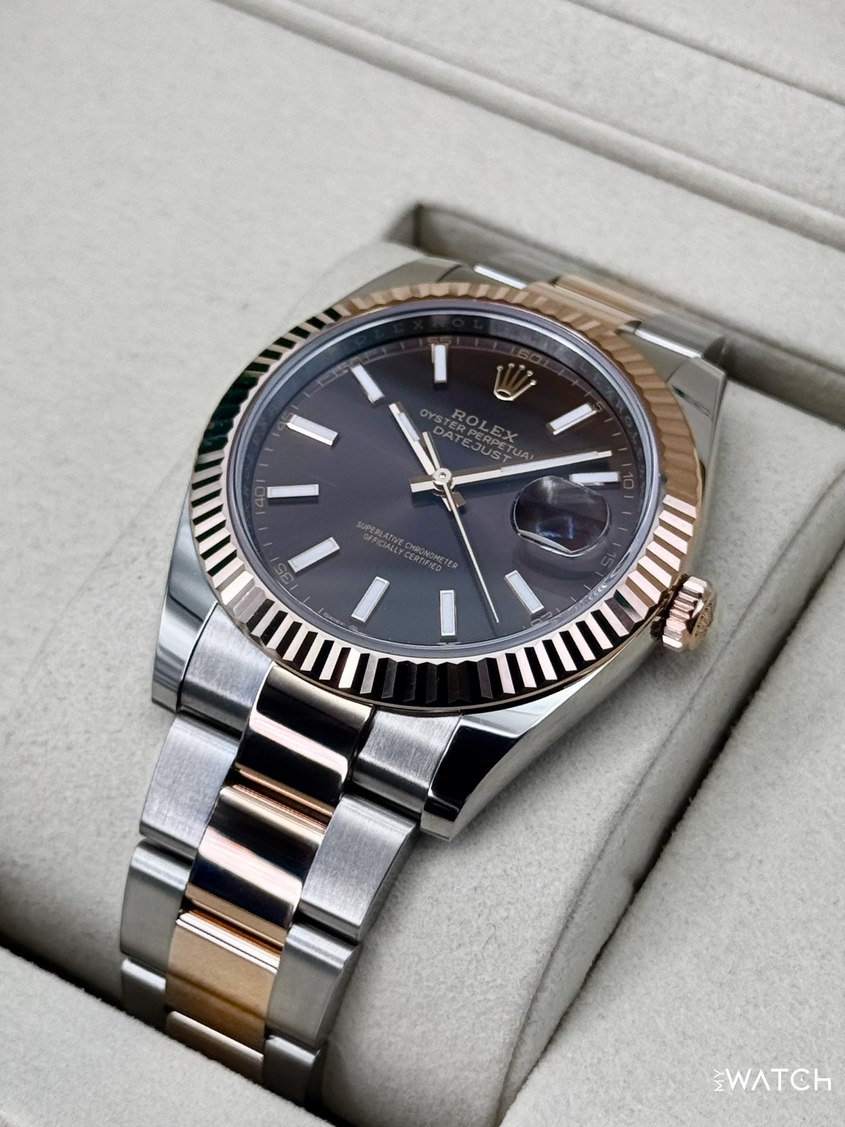 NEW 2026 Rolex Datejust 41mm 126331 Two-Tone Oyster Chocolate Dial
