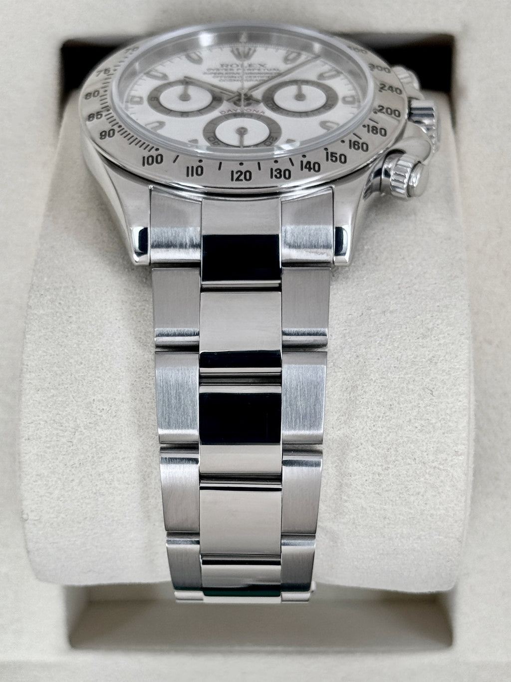 2003 Rolex Daytona 40mm 116520 Stainless Steel White Dial (Collectors Set)