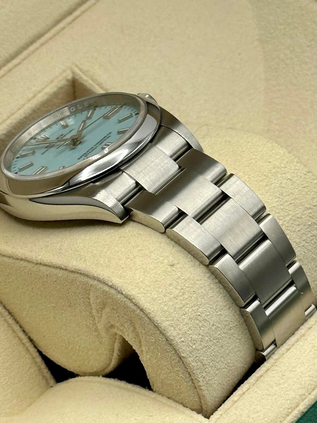 2022 Rolex Oyster Perpetual 36mm 126000 Tiffany Blue Dial