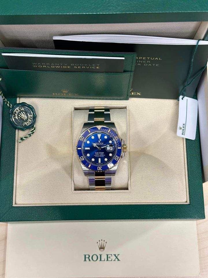 2023 Rolex Submariner "Bluesy" 41mm 126613LB Two-Tone Blue Dial