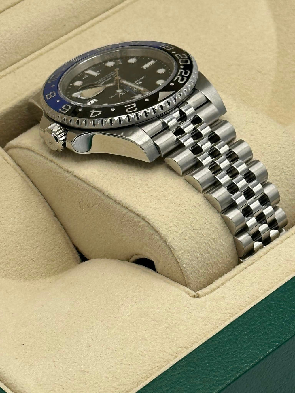2020 Rolex GMT Master-II "Batgirl" 40mm 126710BLNR Jubilee