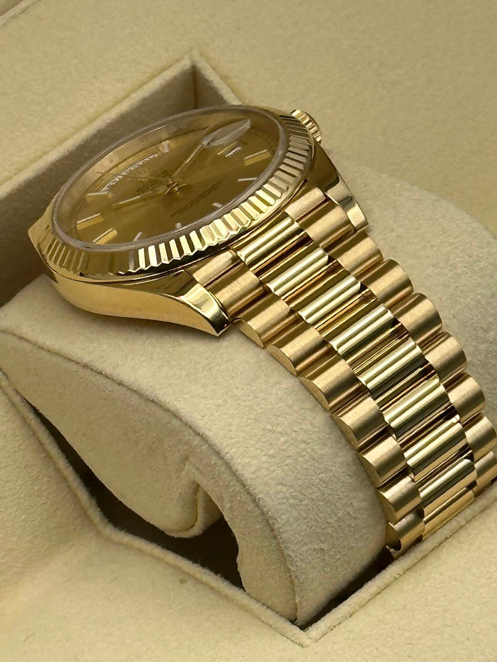 2020 Rolex Day-Date 40mm 228238 Presidential Champagne Dial