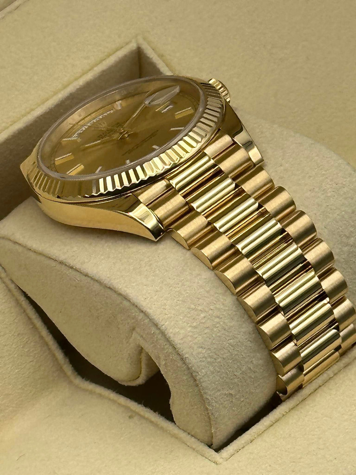 2020 Rolex Day-Date 40mm 228238 Presidential Champagne Dial