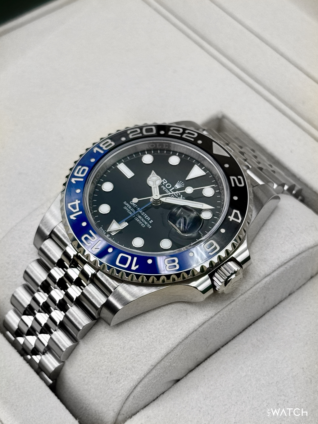 2025 Rolex GMT-Master II "Batgirl" 40mm 126710BLNR Jubilee
