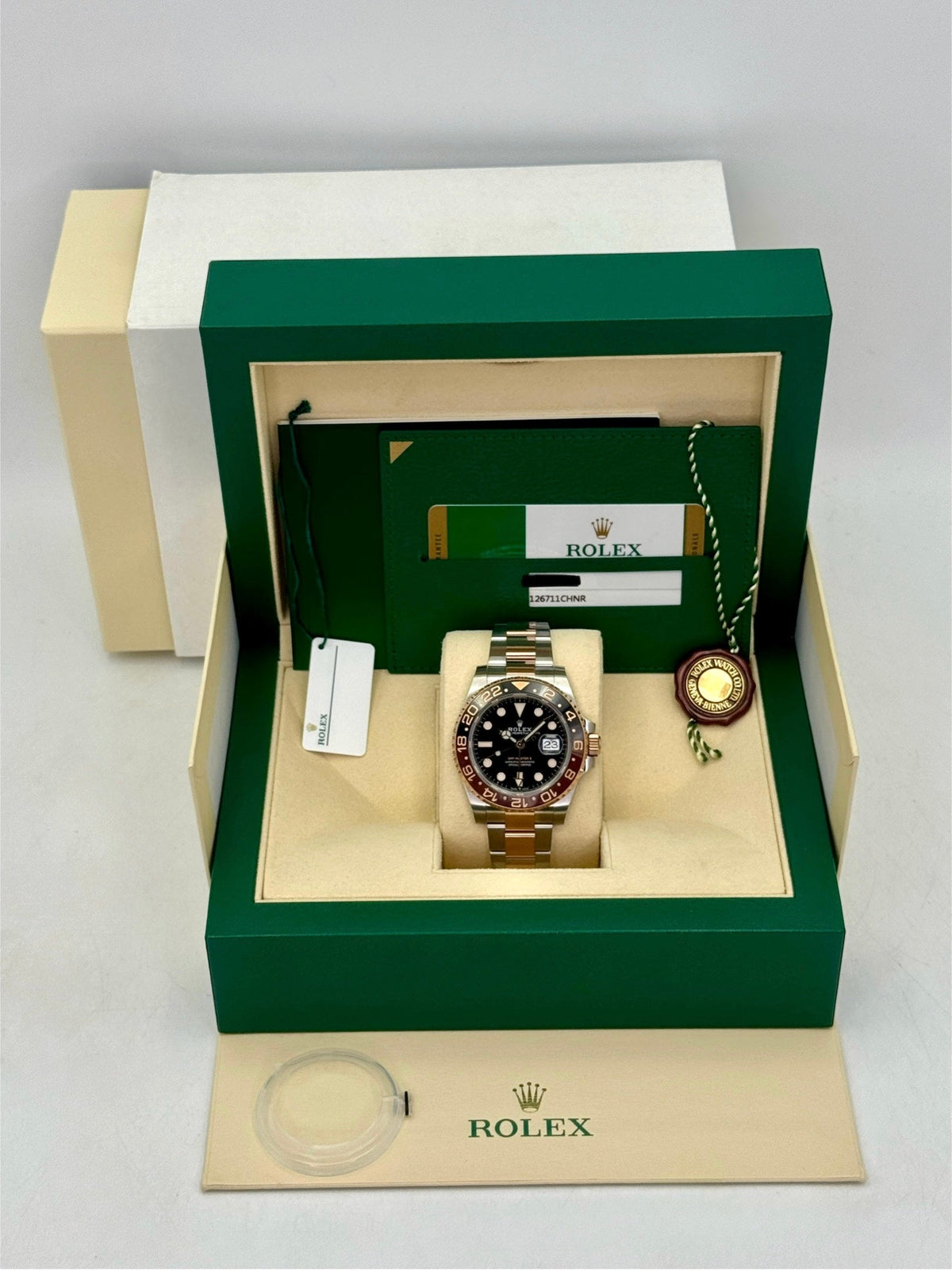 2018 Rolex GMT-Master II "Rootbeer" 40mm 126711CHNR Two-Tone