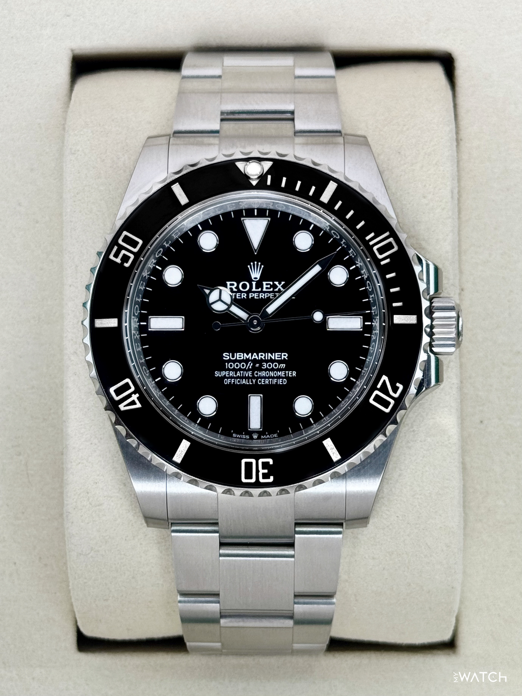 NEW 2025 Rolex Submariner 41mm 124060 Stainless Steel Black Dial (STICKERED)