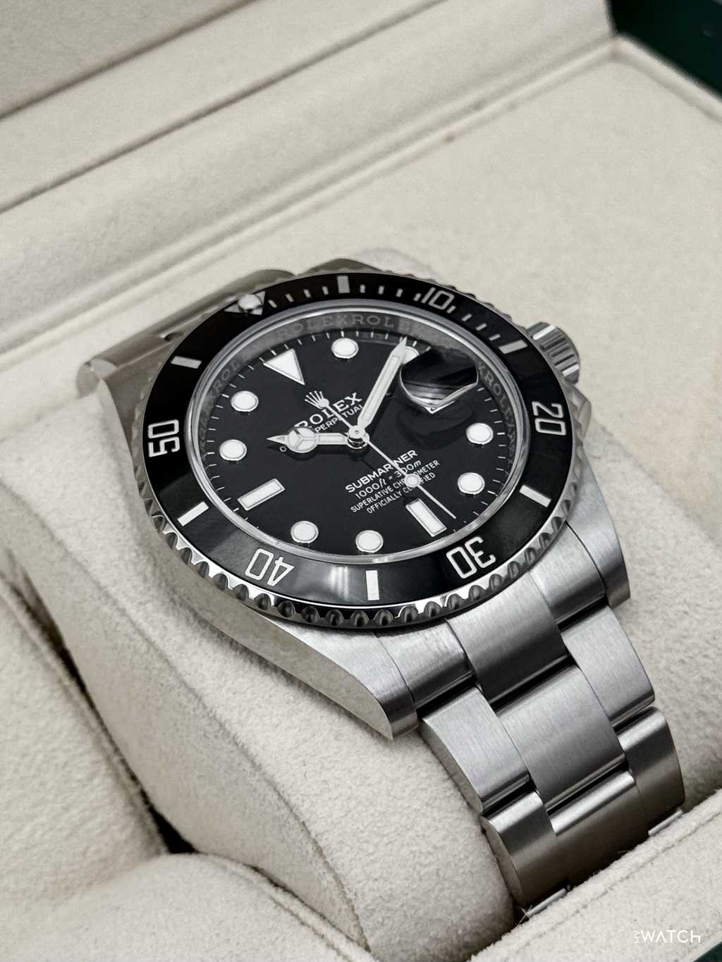 2022 Rolex Submariner 41mm 126610LN Stainless Steel Black Dial