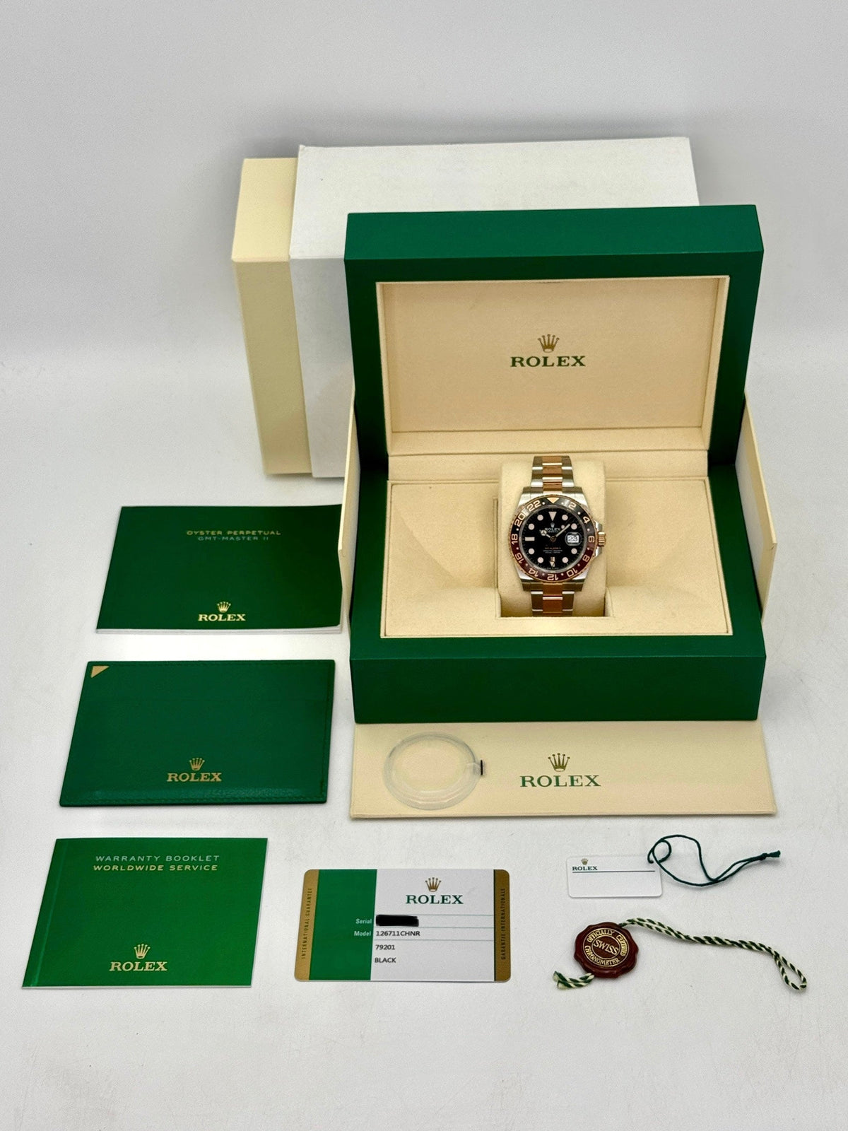2018 Rolex GMT-Master II "Rootbeer" 40mm 126711CHNR Two-Tone