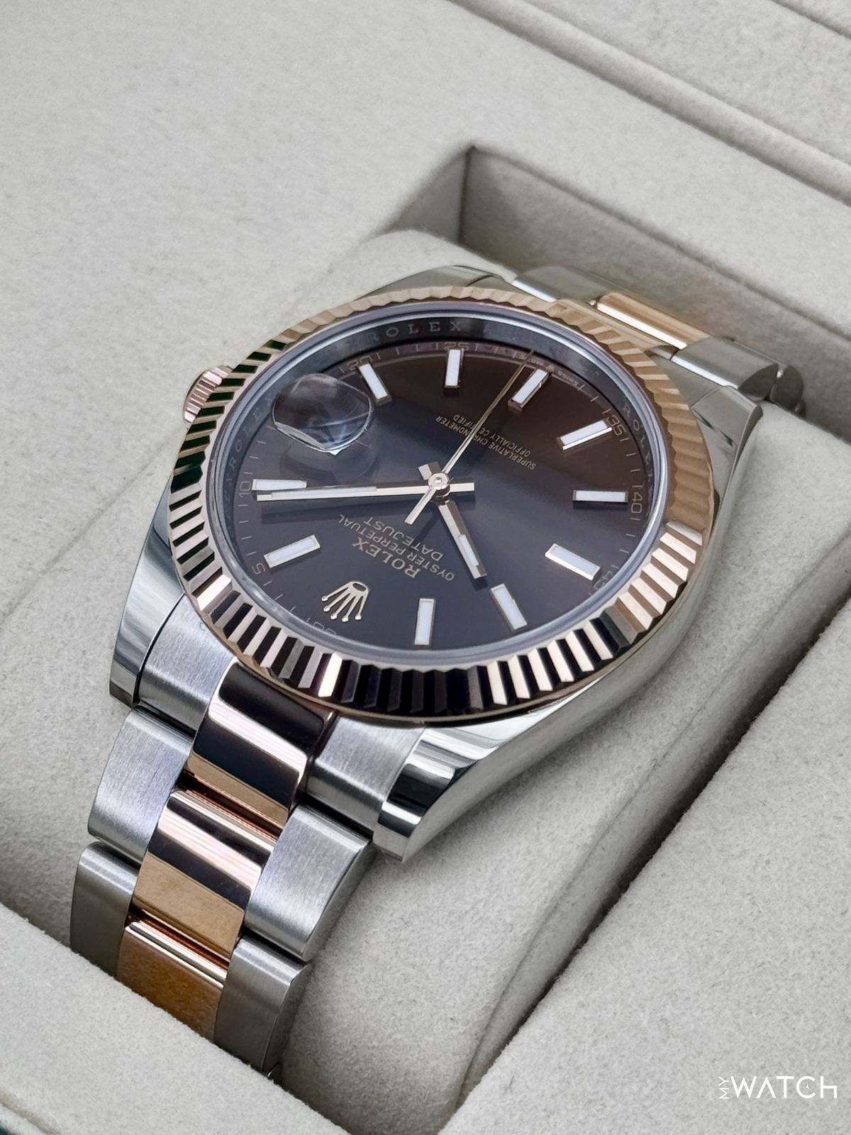 NEW 2026 Rolex Datejust 41mm 126331 Two-Tone Oyster Chocolate Dial