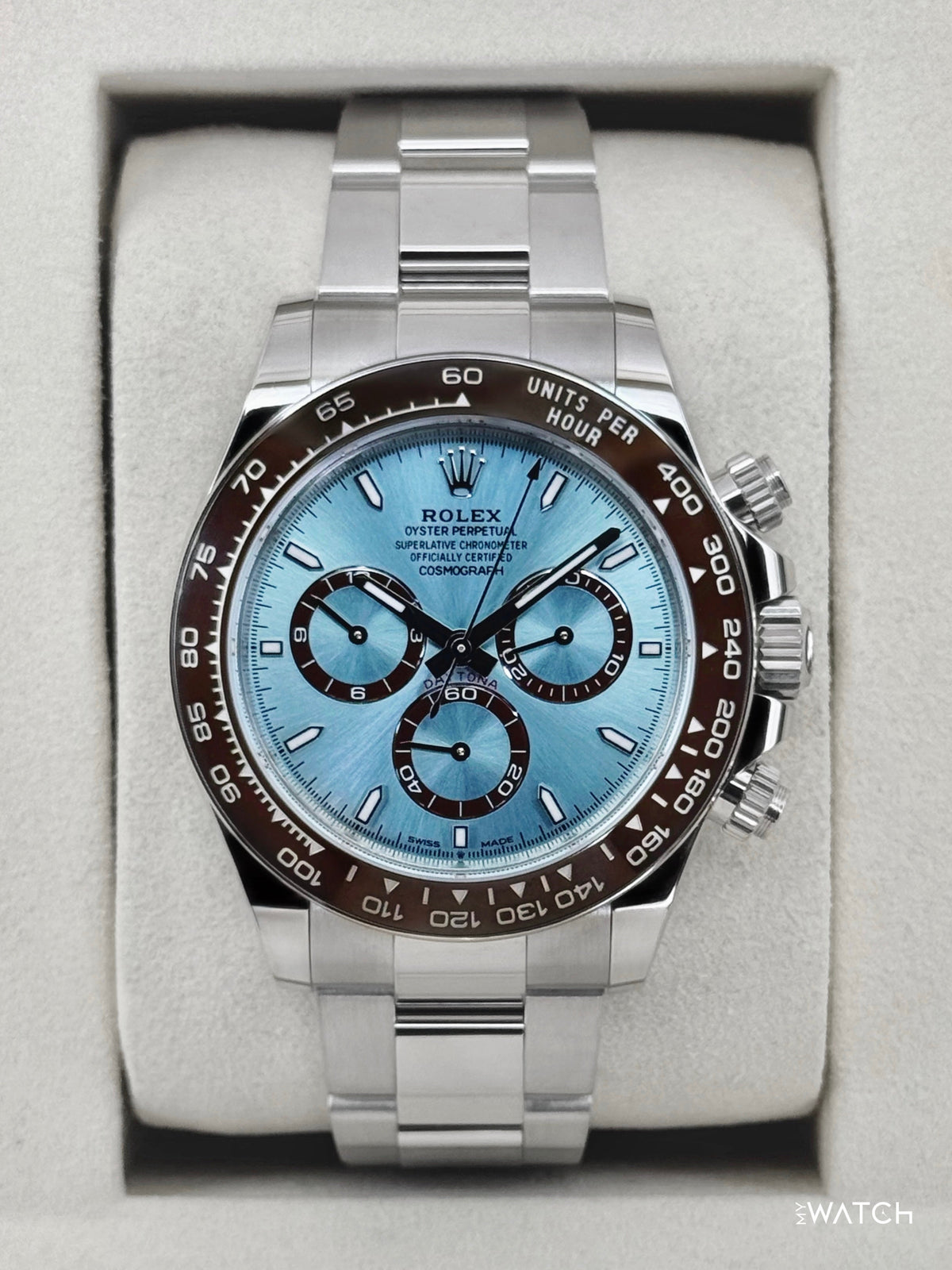 NEW 2026 Rolex Daytona 40mm 126506 Platinum Ice Blue Dial