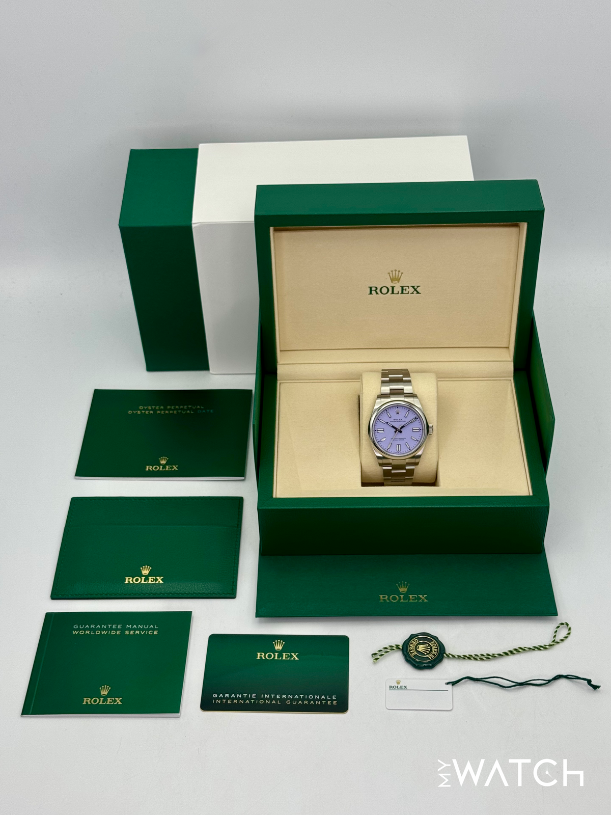 NEW 2026 Rolex Oyster Perpetual 41mm 134300 Lavender Dial
