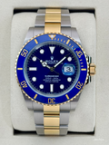 2026 Rolex Submariner "Bluesy" 41mm 126613LB Two-Tone Blue Dial