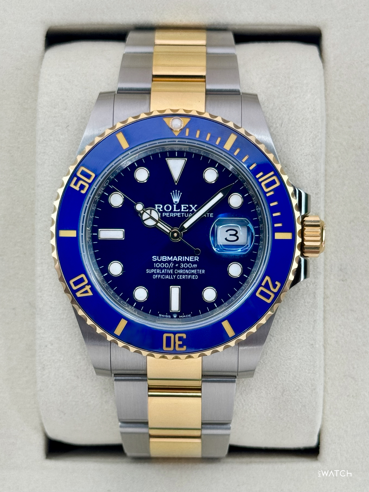 2026 Rolex Submariner "Bluesy" 41mm 126613LB Two-Tone Blue Dial