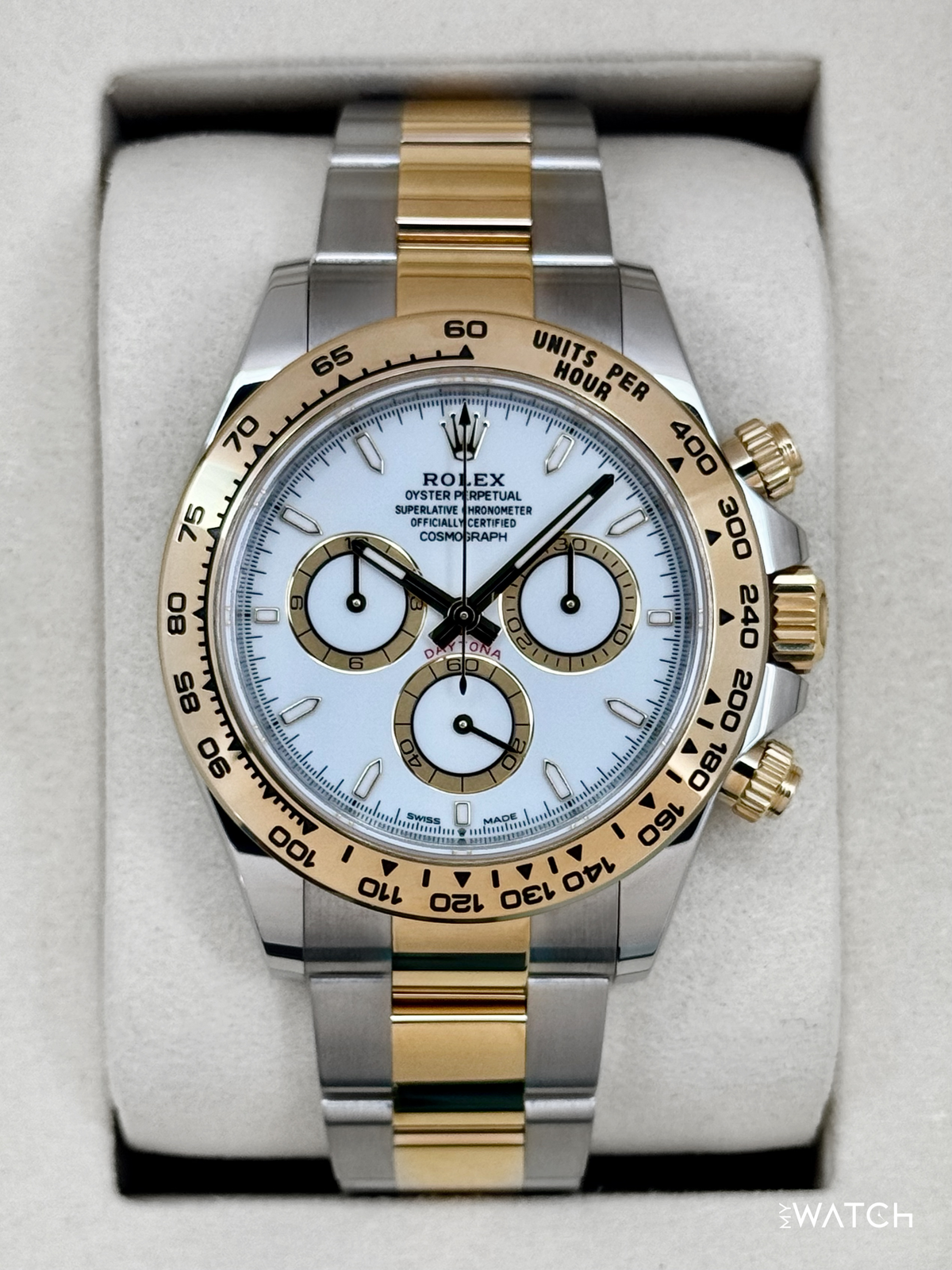 2025 Rolex Daytona 40mm 126503 Two-Tone White Dial