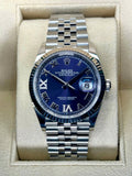 NEW 2025 Rolex Datejust 36mm 126234 Stainless Steel Jubilee Purple Dial