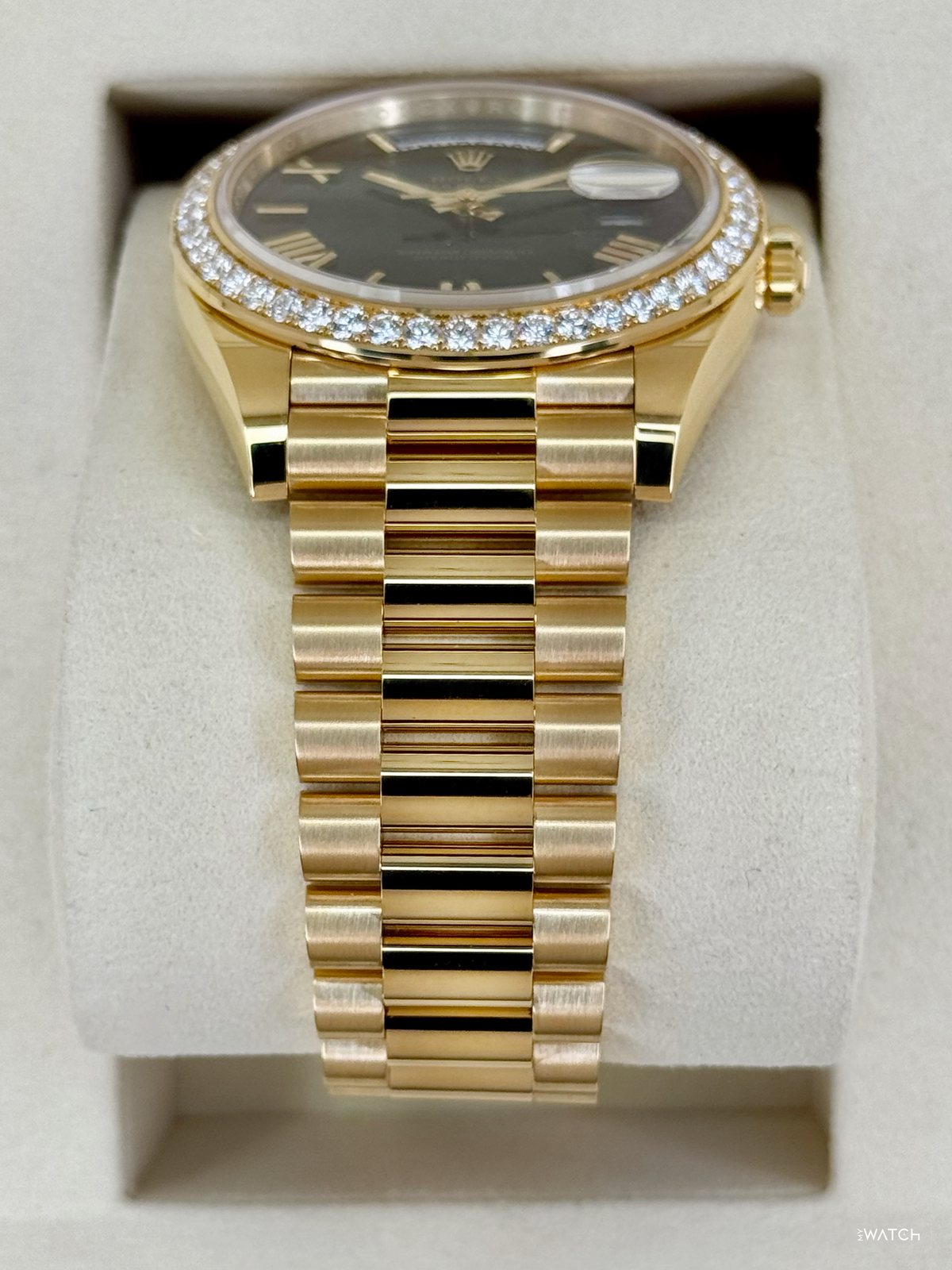 NEW 2026 Rolex Day-Date 40mm 228348RBR Presidential Green Dial