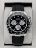 2024 Rolex Daytona Baby Le Mans 40mm 126519LN White Gold Oysterflex Black Dial