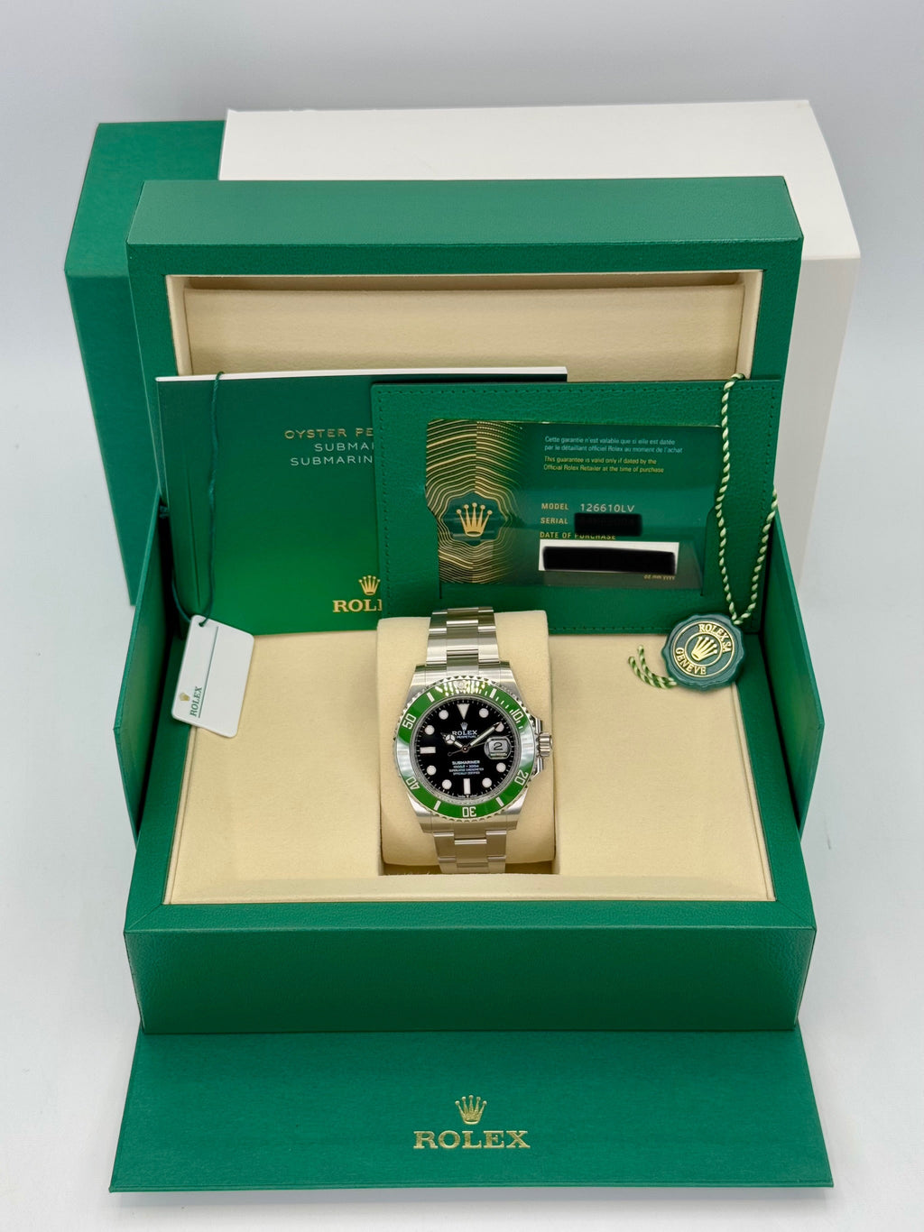 2025 Rolex Submariner "Starbucks" 41mm 126610LV Black Dial