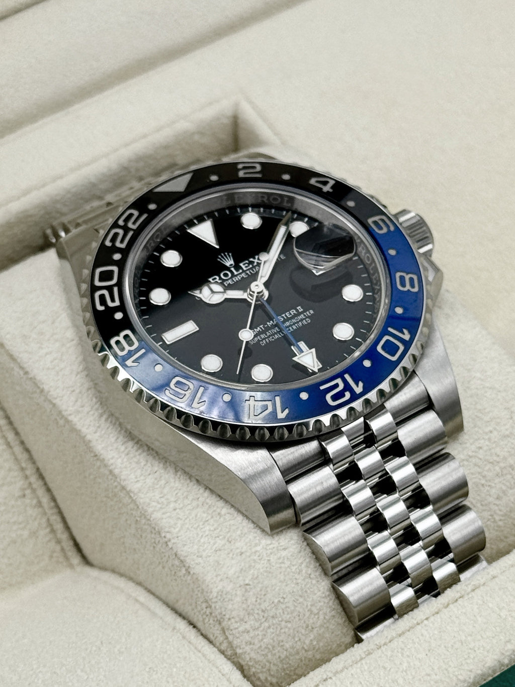 2023 Rolex GMT-Master II "Batgirl" 40mm 126710BLNR Jubilee