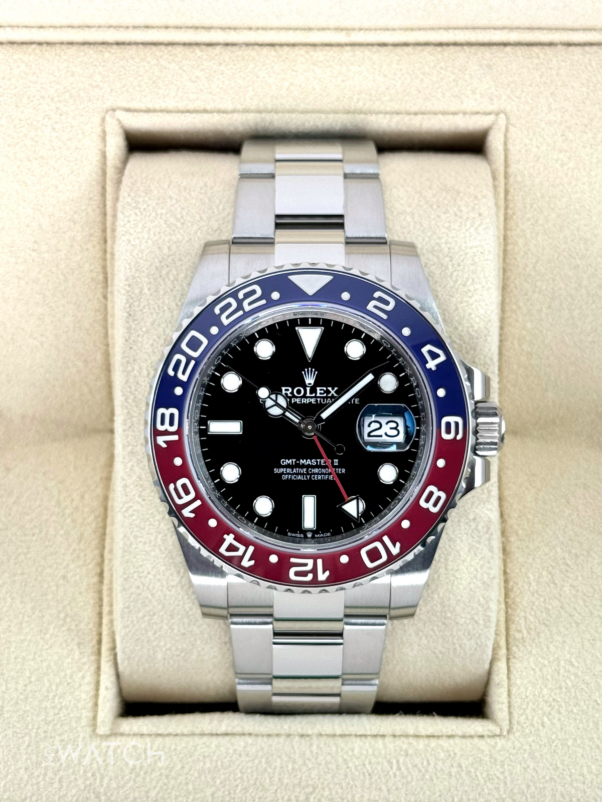 2022 Rolex GMT-Master II "Pepsi" 40mm 126710BLRO Oyster