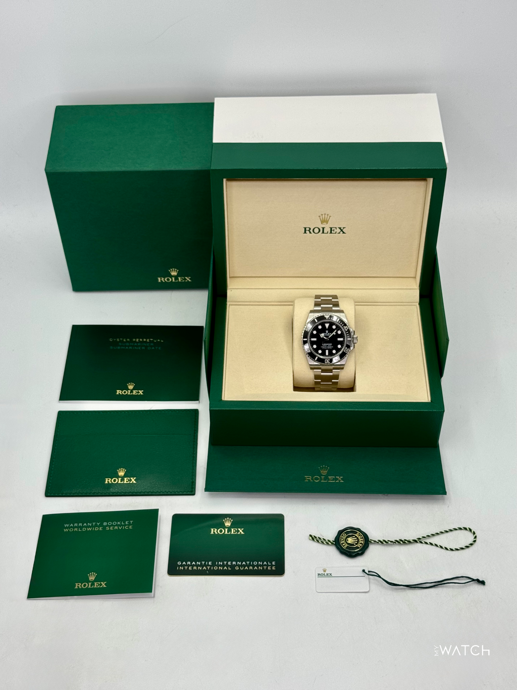 2025 Rolex Submariner 41mm 124060 Stainless Steel Black Dial