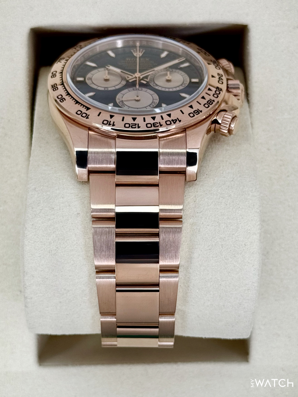 NEW 2025 Rolex Daytona 40mm 126505 Rose Gold Black Dial