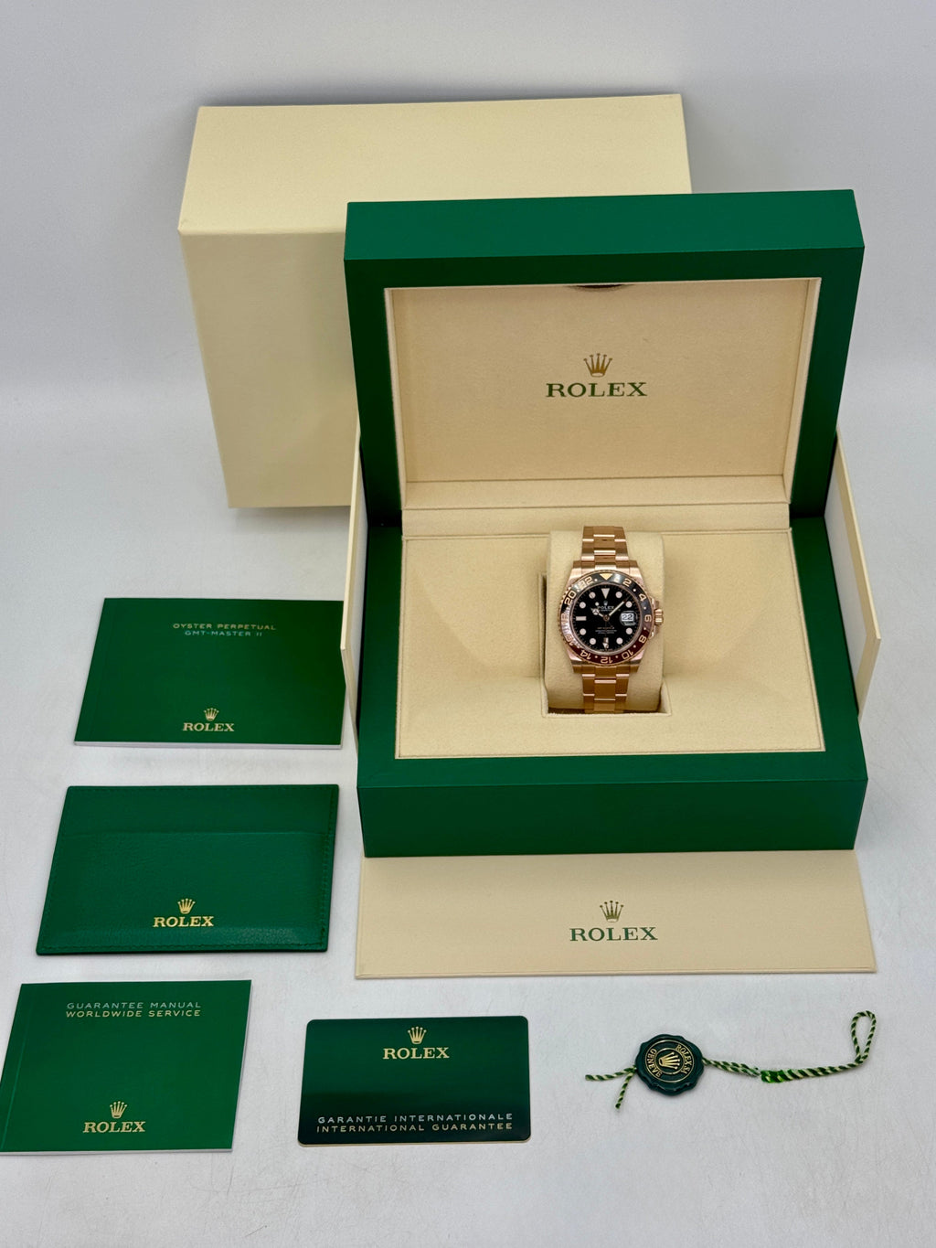 2024 Rolex GMT-Master II "Rootbeer" 40mm 126715CHNR Rose Gold