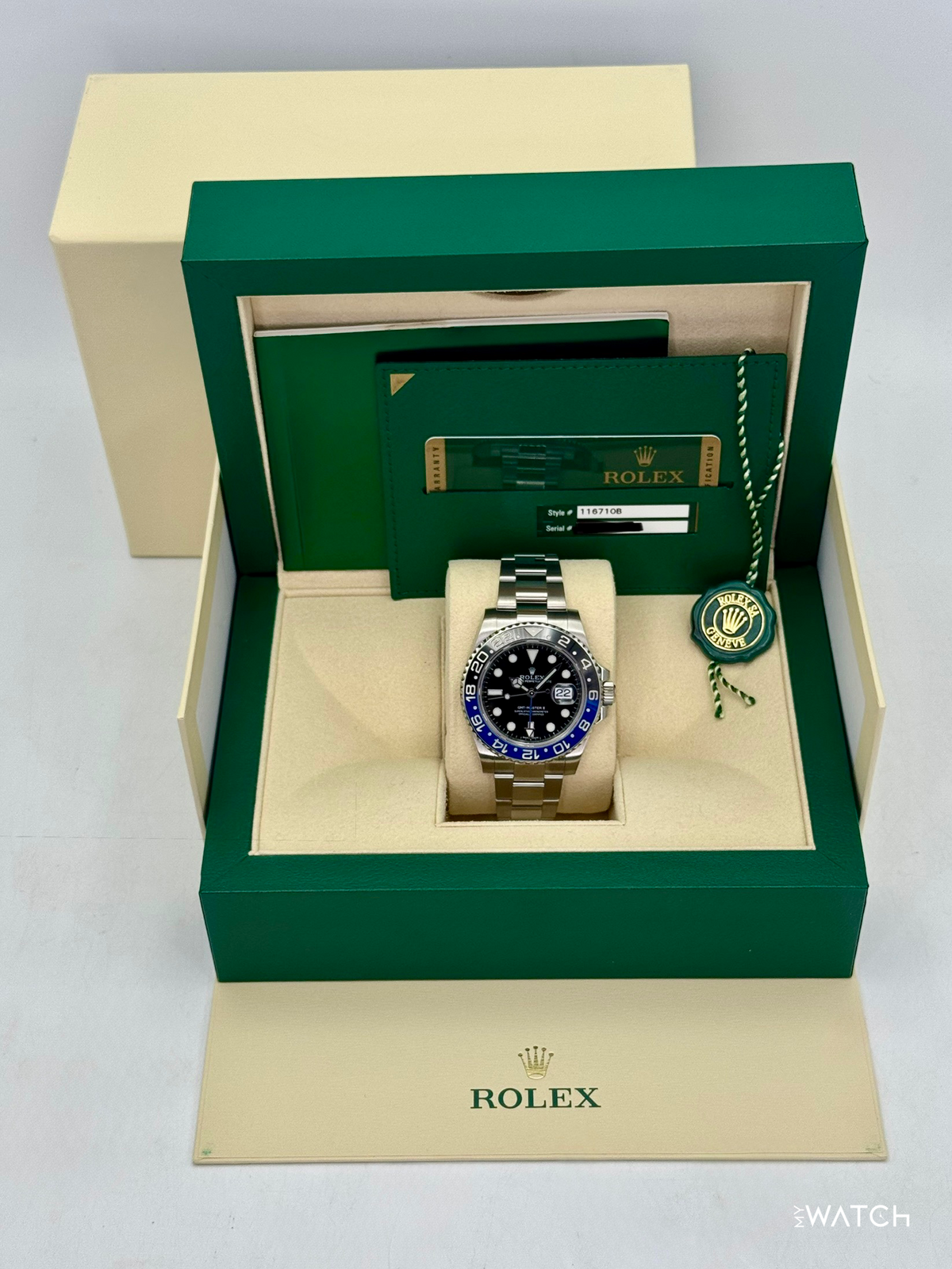 2014 Rolex GMT-Master II "Batman" 40mm 116710BLNR Oyster
