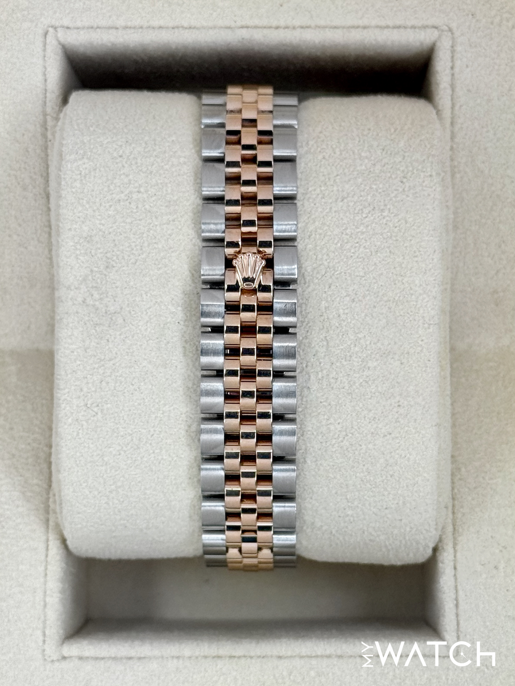 2023 Rolex Ladies Datejust 28mm 279171 Two-Tone Chocolate Diamond Dial