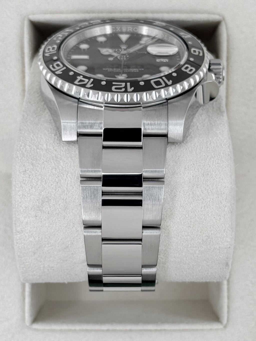 2016 Rolex GMT-Master II 40mm 116710LN Stainless Steel Black Dial