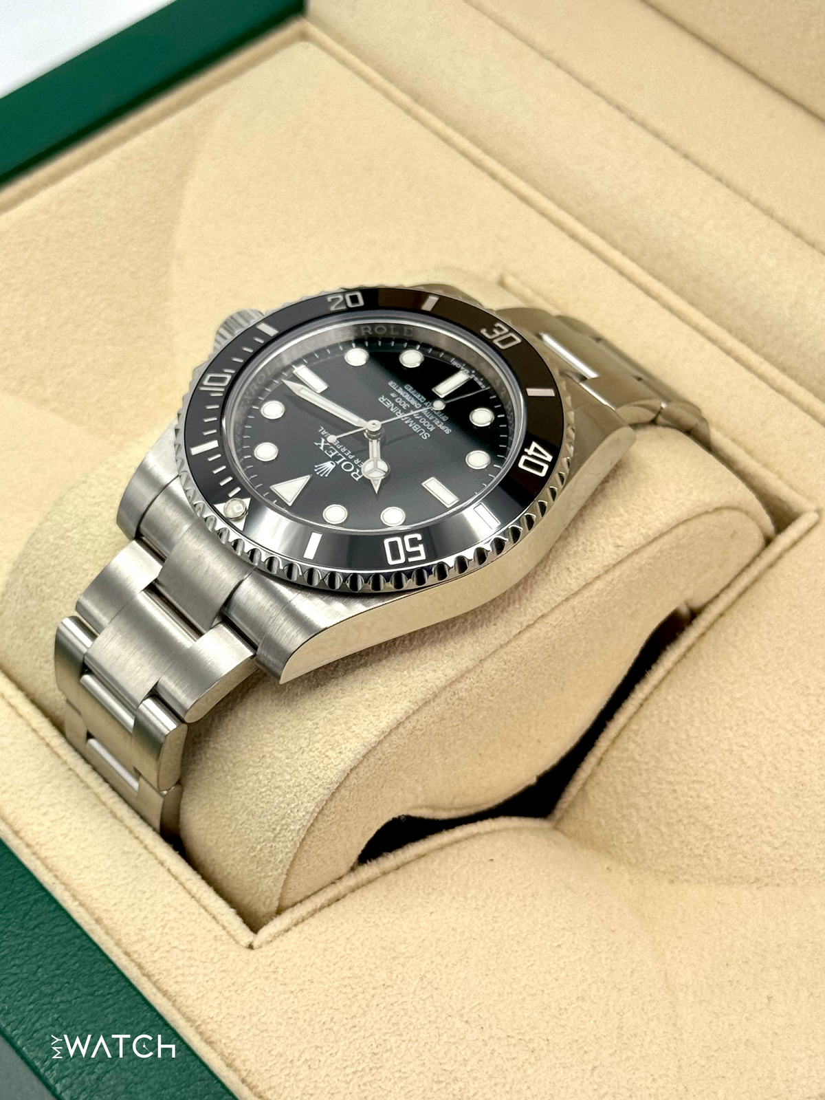 2015 Rolex Submariner 40mm 114060 Stainless Steel Black Dial