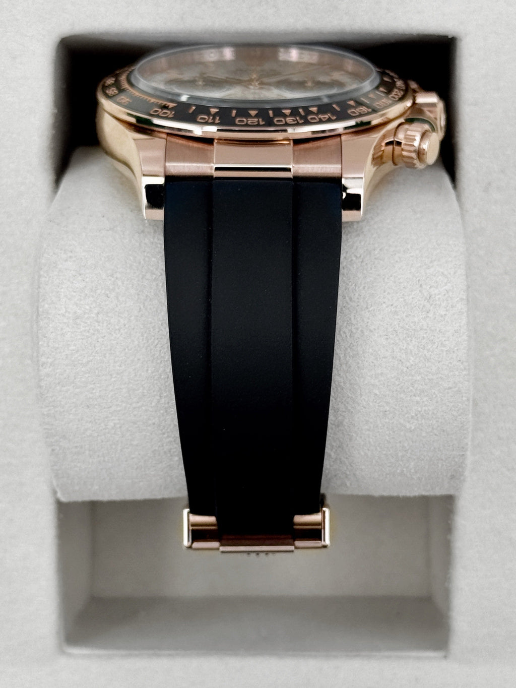 NEW 2026 Rolex Daytona 40mm 126515LN Rose Gold Oysterflex Meteorite Dial