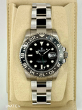 2024 CPO Rolex GMT-Master II 40mm 116710LN Black Dial