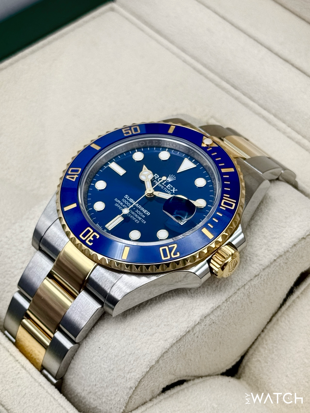 2024 Rolex Submariner "Bluesy" 41mm 126613LB Two-Tone Blue Dial
