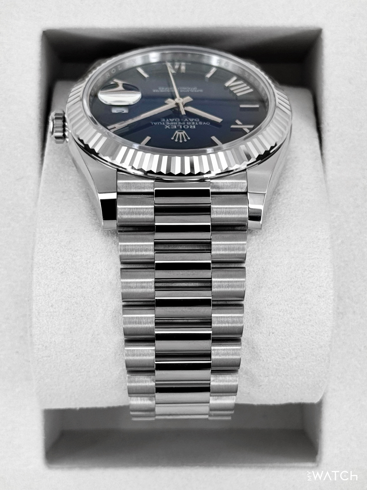 NEW 2026 Rolex Day-Date 40mm 228239 Presidential Blue Ombre Dial
