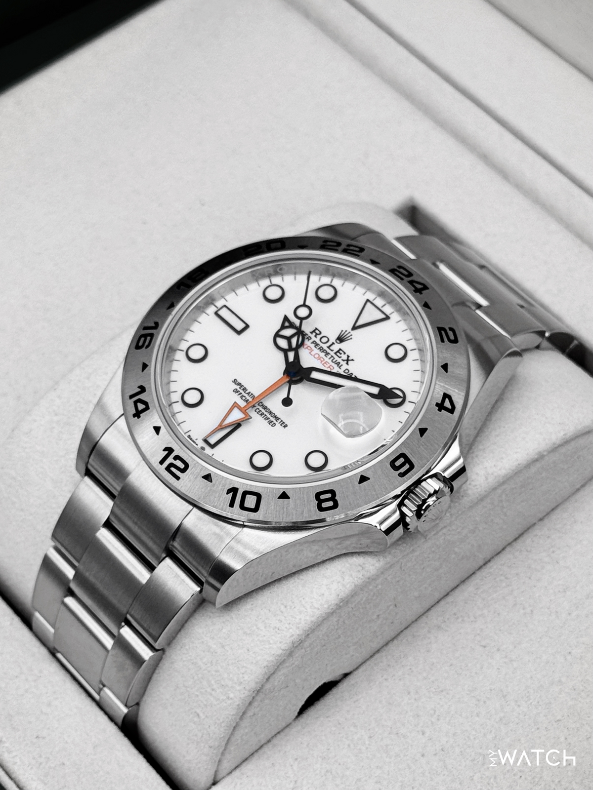 NEW 2026 Rolex Explorer II 42mm 226570 Stainless Steel Polar White Dial