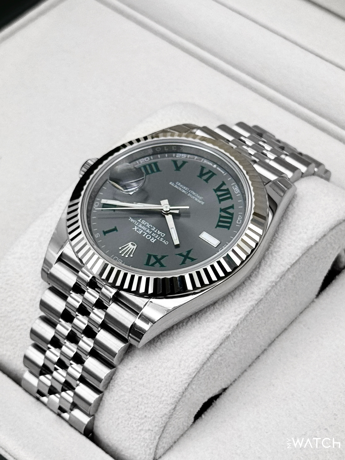 NEW 2026 Rolex Datejust 41mm 126334 Jubilee Wimbledon Dial
