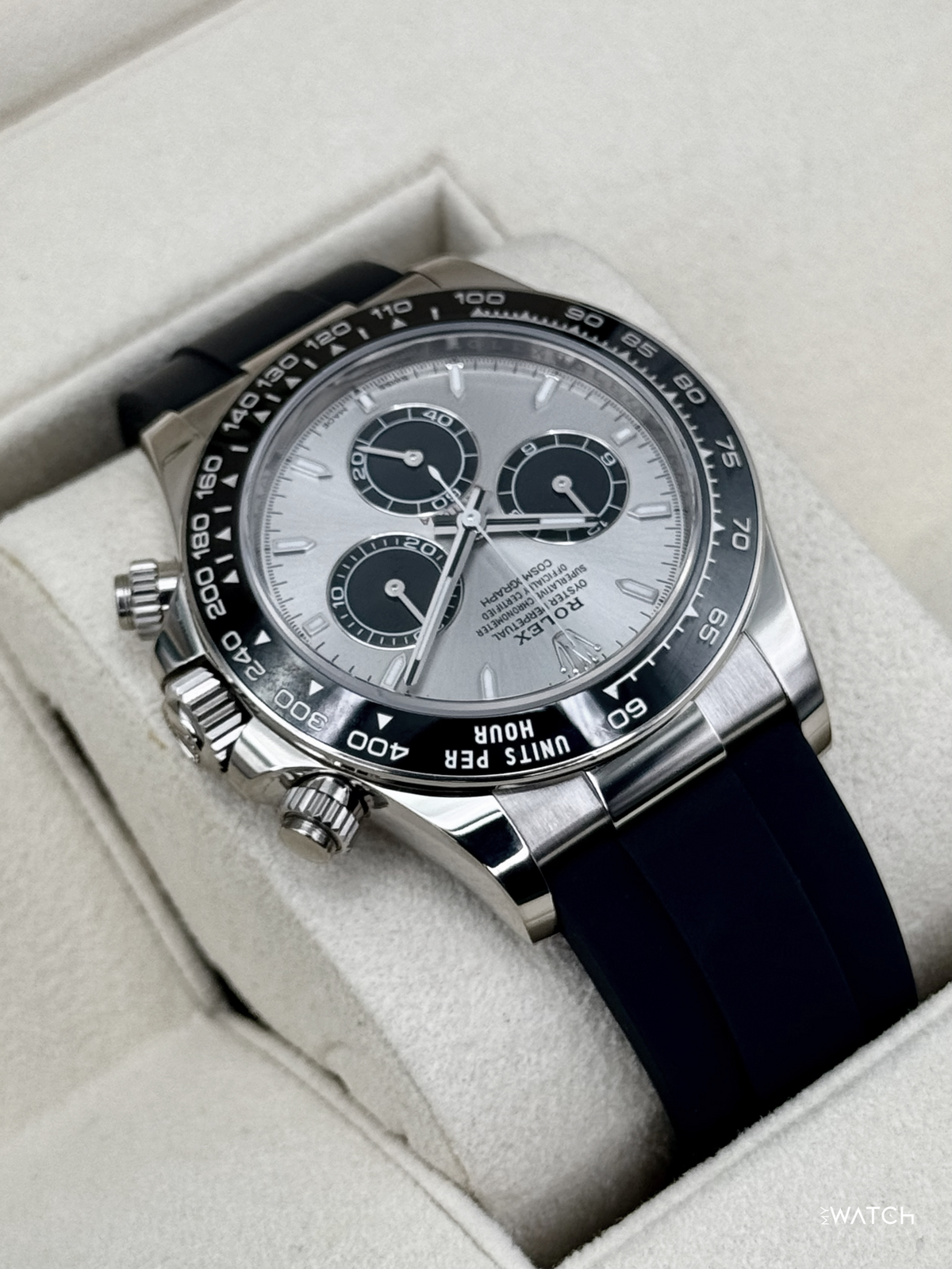 2024 Rolex Daytona "Ghost" 40mm 126519LN White Gold Silver Dial