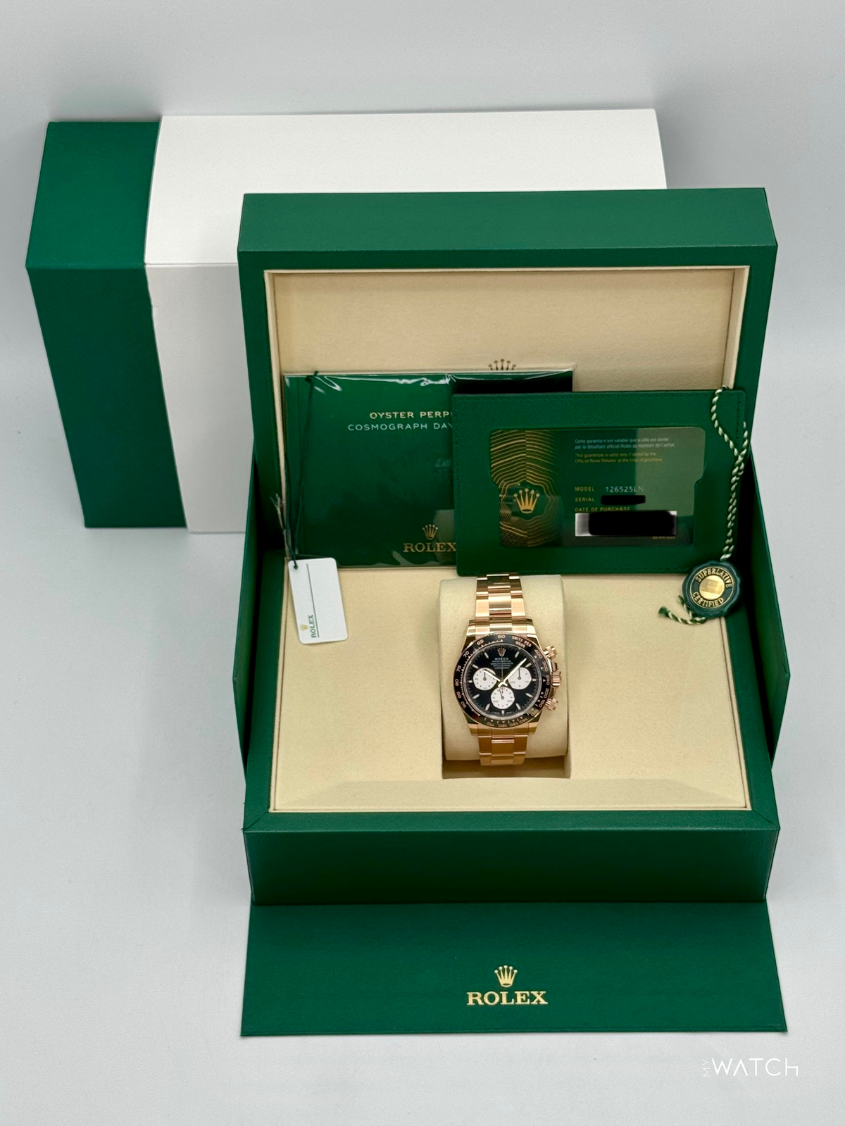 NEW 2025 Rolex Daytona "Le Mans" 40mm 126525LN Rose Gold Black Dial
