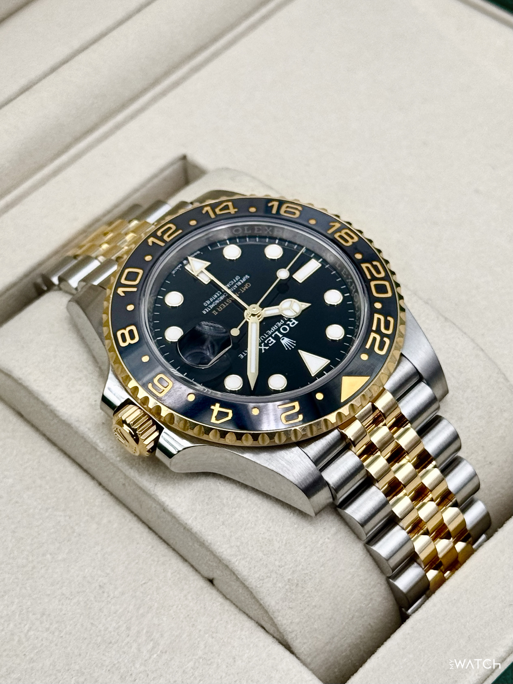 2025 Rolex GMT-Master II 40mm 126713GRNR Two-Tone Jubilee