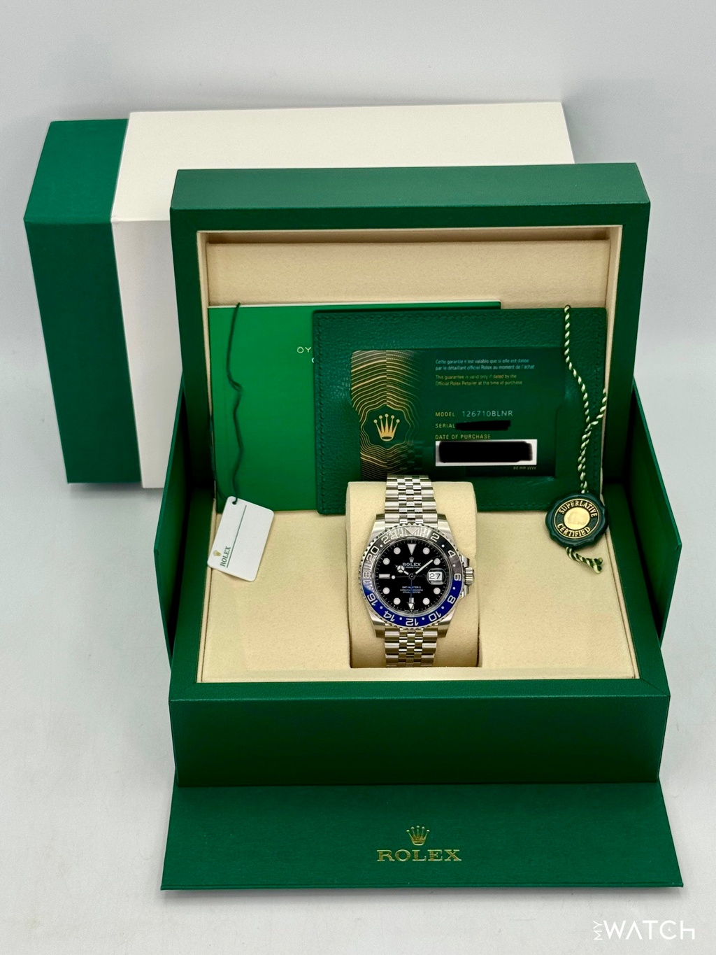 NEW 2026 Rolex GMT-Master II Batgirl 40mm 126710BLNR Jubilee