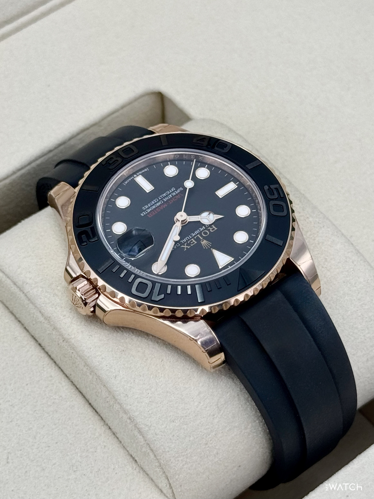 NEW 2026 Rolex Yacht-Master 37mm 268655 Rose Gold Black Dial (STICKERED)