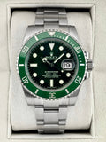 2016 Rolex Submariner “Hulk” 40mm 116610LV Green Dial (STICKERED)