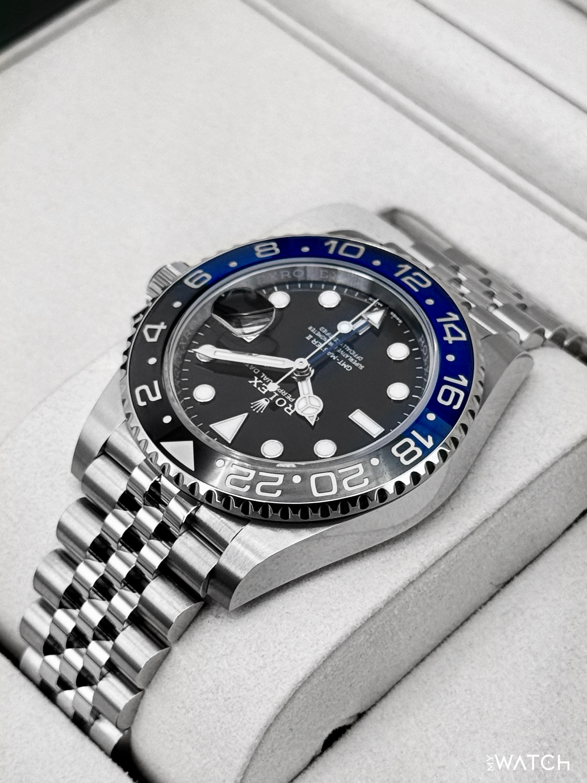 NEW 2026 Rolex GMT-Master II Batgirl 40mm 126710BLNR Jubilee