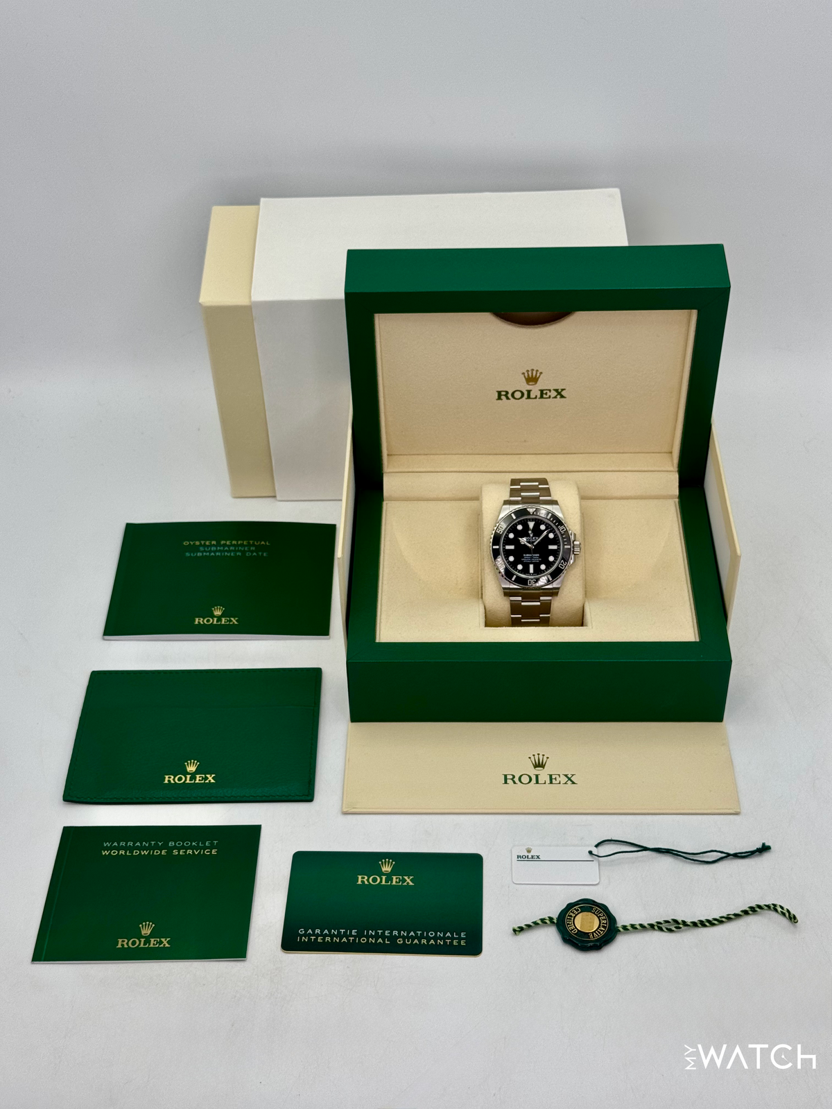 2021 Rolex Submariner 41mm 124060 Stainless Steel Black Dial