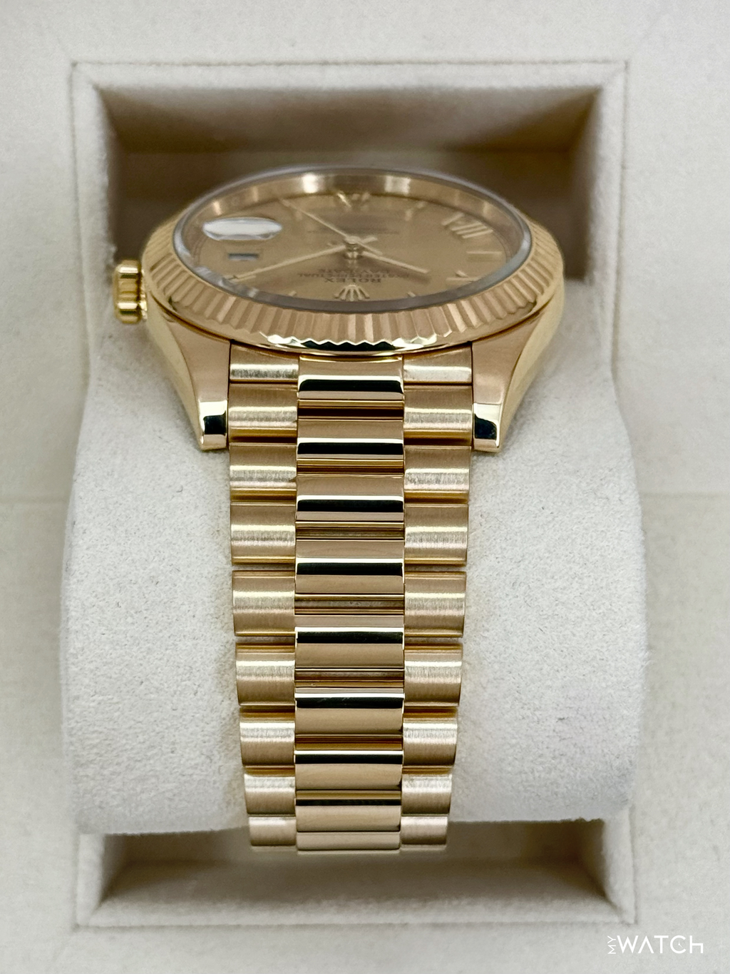 2019 Rolex Day-Date 40mm 228238 Presidential Champagne Dial (RSC WARRANTY)