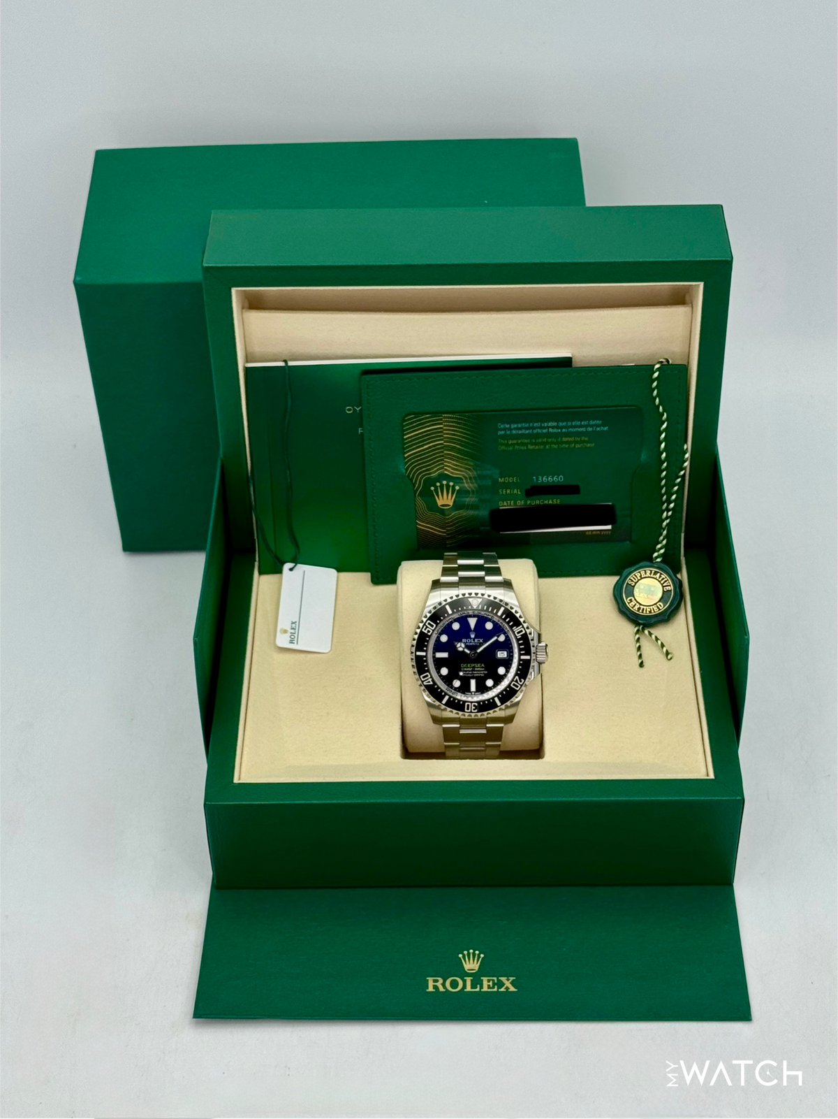 NEW 2026 Rolex Deepsea "James Cameron" 44mm 136660 Blue Dial (STICKERED)