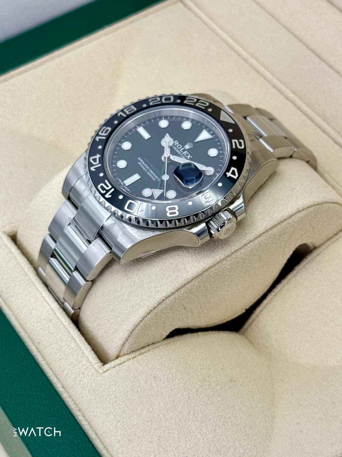 NEW 2017 Rolex GMT-Master II 40mm 116710LN Stainless Steel Black Dial (STICKERED)